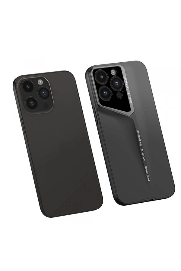 Apple iPhone 14 Pro Kılıf Ultra İnce Kamera Korumalı Sert Rubber Zore Procase Kapak