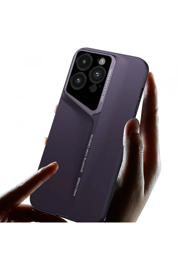 Apple iPhone 14 Pro Kılıf Ultra İnce Kamera Korumalı Sert Rubber Zore Procase Kapak