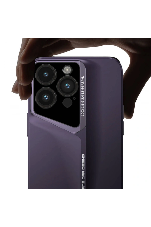 Apple iPhone 14 Pro Kılıf Ultra İnce Kamera Korumalı Sert Rubber Zore Procase Kapak