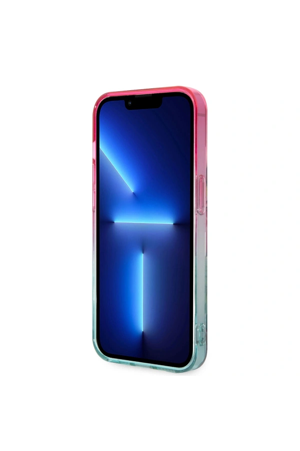 Apple iPhone 14 Pro Kılıf U.S. POLO ASSN. Renkli Yaprak Baskılı Dizayn Kapak