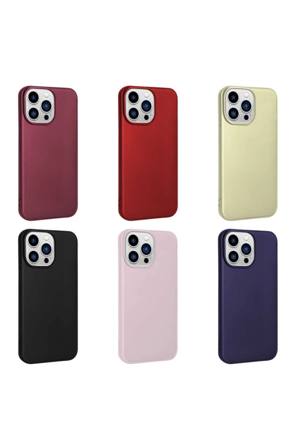 Apple iPhone 14 Pro Kılıf Zore Premier Silikon Kapak