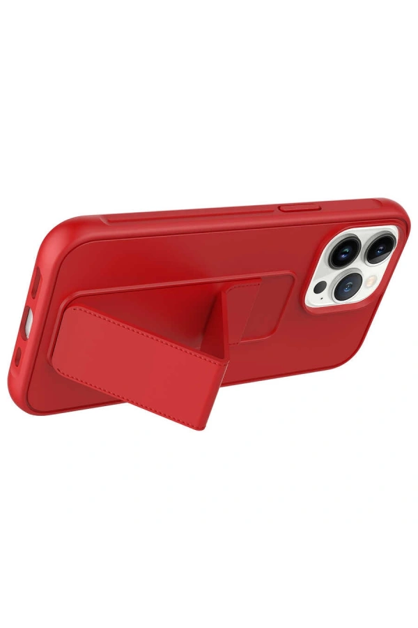 Apple iPhone 14 Pro Kılıf Zore Qstand Kapak