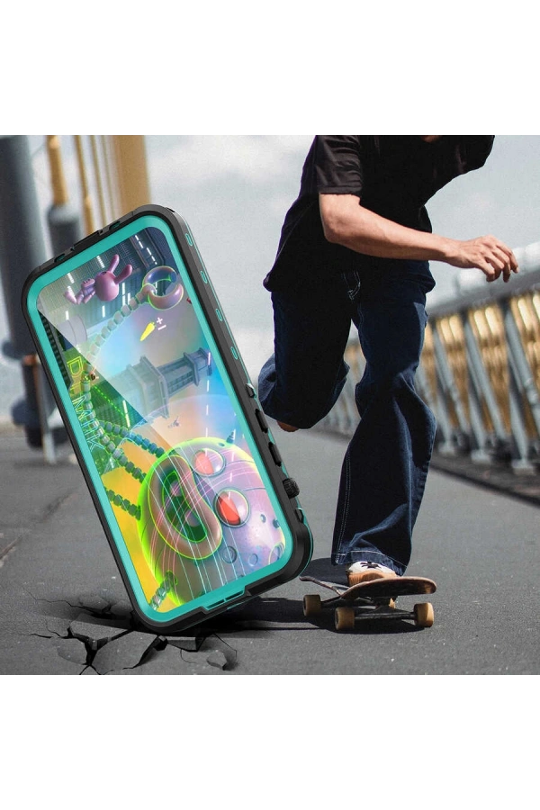 Apple iPhone 14 Pro Max Kılıf 1-1 Su Geçirmez Kılıf