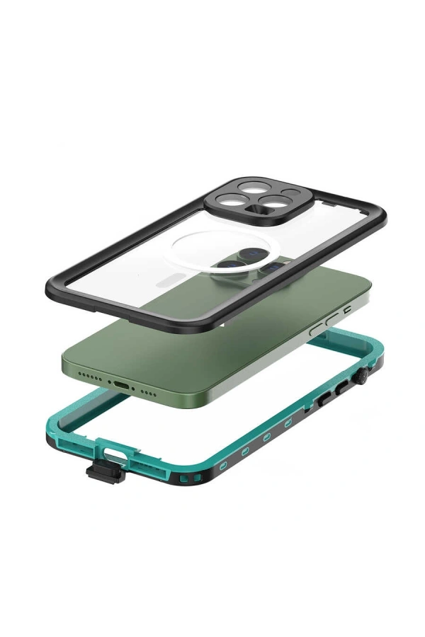 Apple iPhone 14 Pro Max Kılıf 1-1 Su Geçirmez Kılıf