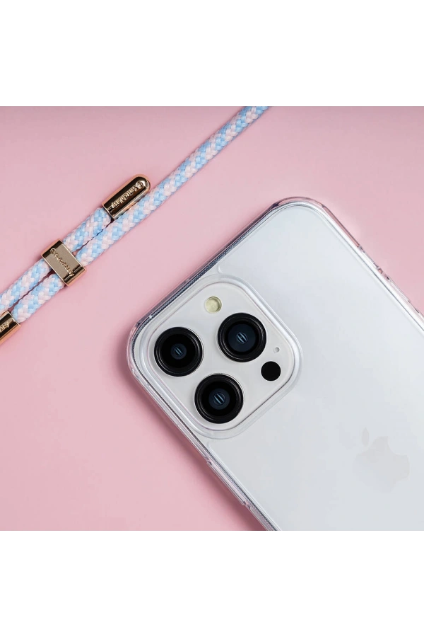 Apple iPhone 14 Pro Max Kılıf Boyun Askılı Şok Önleyicili Şeffaf Lisanslı Switcheasy Play Kapak
