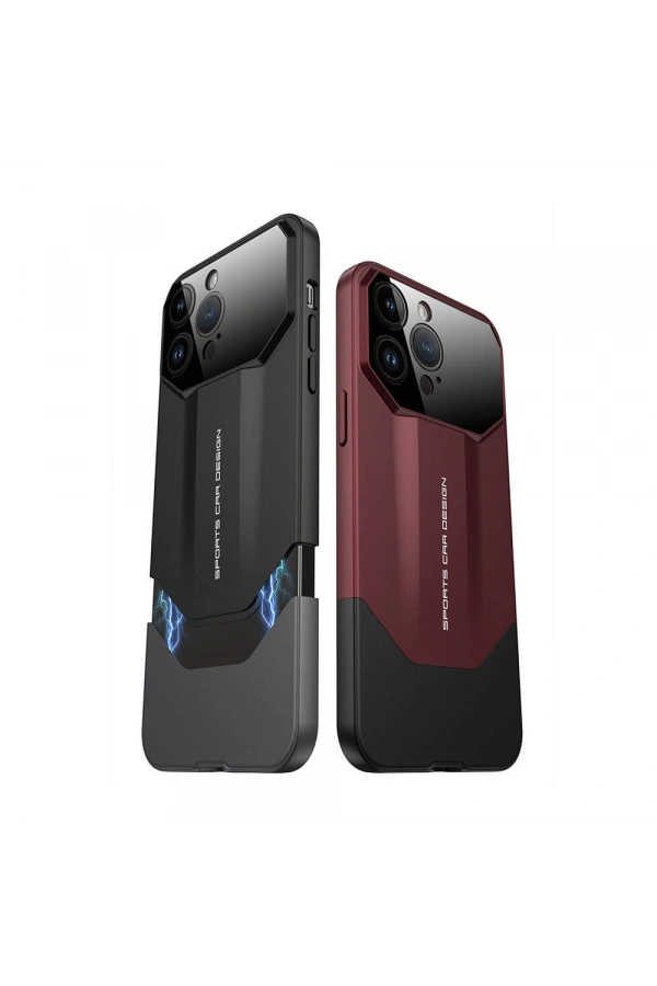 Apple iPhone 14 Pro Max Kılıf Çift Parçalı Zore Ays Pro İkili Kapak