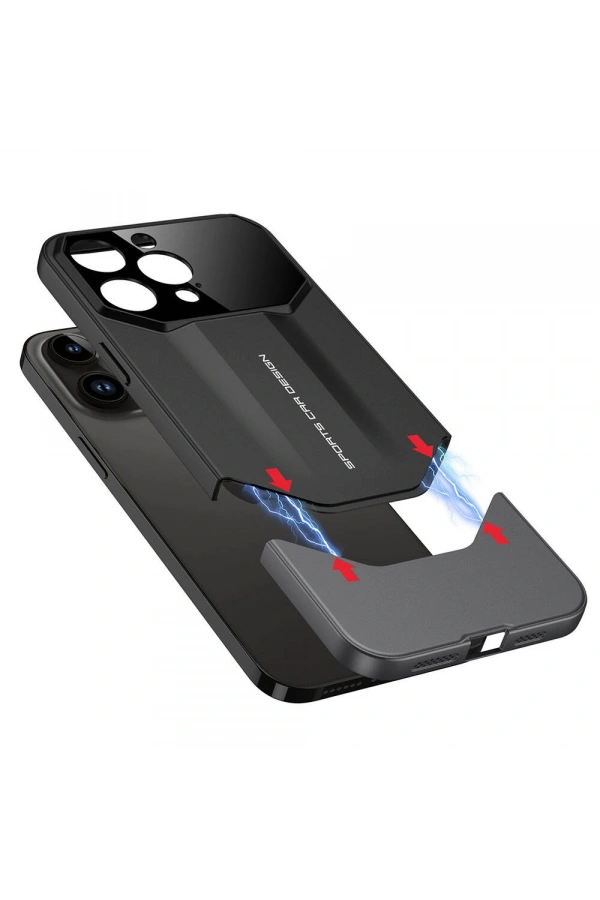 Apple iPhone 14 Pro Max Kılıf Çift Parçalı Zore Ays Pro İkili Kapak