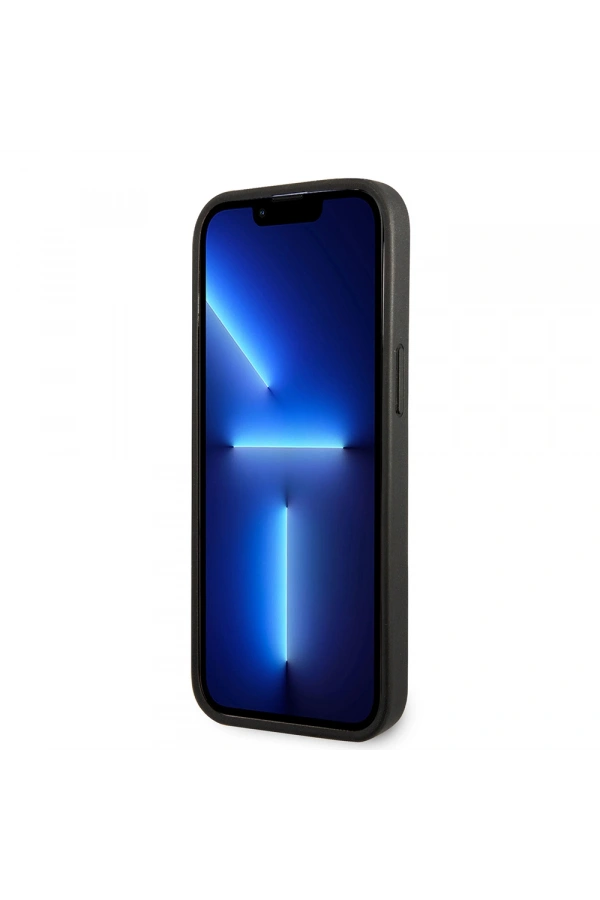 Apple iPhone 14 Pro Max Kılıf Ferrari Deri Sarı Noktalı Dizayn Kapak