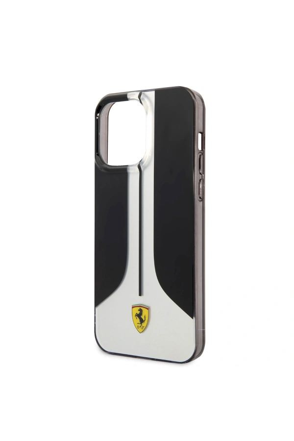 Apple iPhone 14 Pro Max Kılıf Ferrari Orjinal Lisanslı 296 Çizgili Dizayn Kapak
