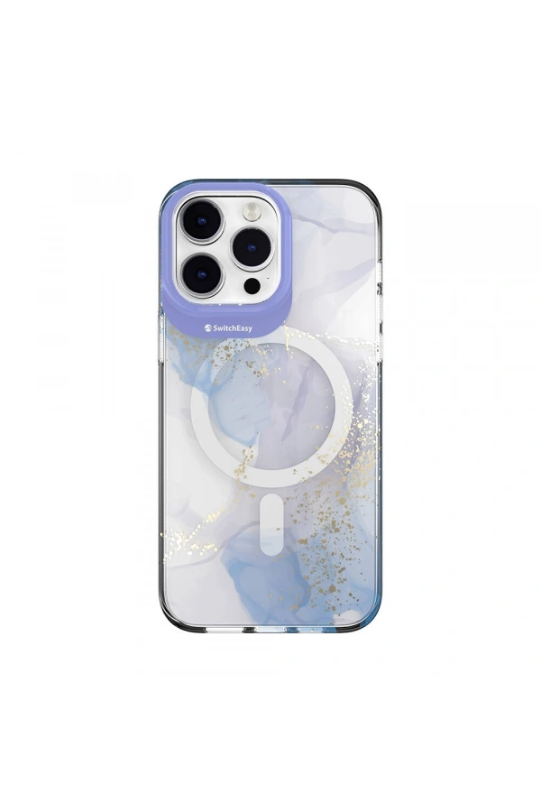 Apple iPhone 14 Pro Max Kılıf M-safe Şarj Özellikli Çift IMD Baskılı Lisanslı Switcheasy Artist-M Veil Kapak