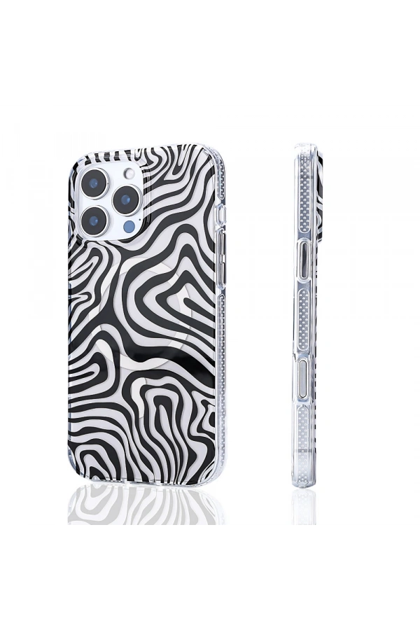 Apple iPhone 14 Pro Max Kılıf M-safe Şarj Özellikli Zore Jago Kapak