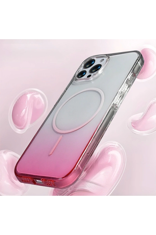 Apple iPhone 14 Pro Max Kılıf M-Safe Şarj Özellikli Zore Septik Silikon Kapak