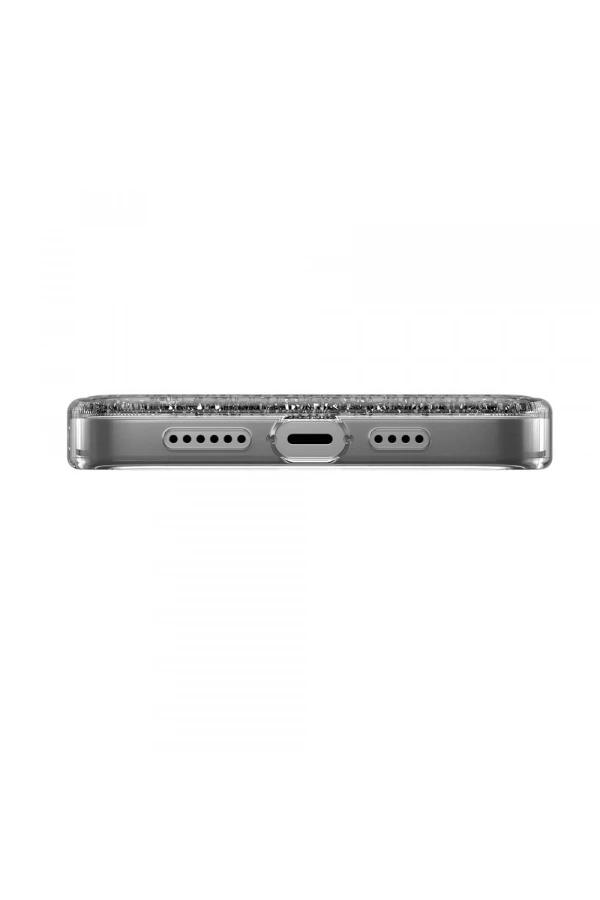 Apple iPhone 14 Pro Max Kılıf Parlayan Simli Şeffaf Lisanslı Switcheasy Starfield Kapak