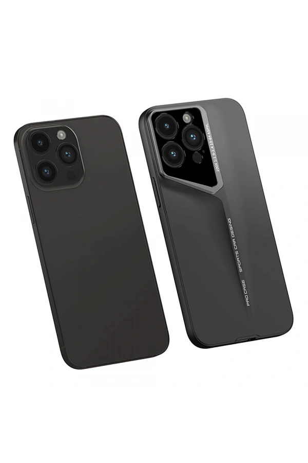 Apple iPhone 14 Pro Max Kılıf Ultra İnce Kamera Korumalı Sert Rubber Zore Procase Kapak