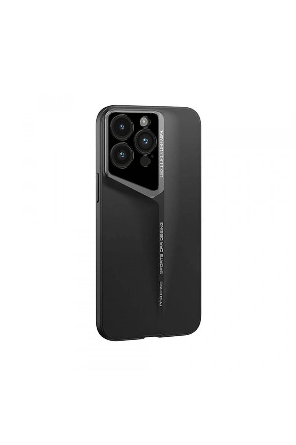 Apple iPhone 14 Pro Max Kılıf Ultra İnce Kamera Korumalı Sert Rubber Zore Procase Kapak