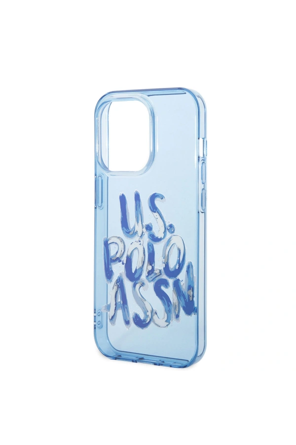 Apple iPhone 14 Pro Max Kılıf U.S. POLO ASSN. Renkli Grafiti Baskılı Dizayn Kapak
