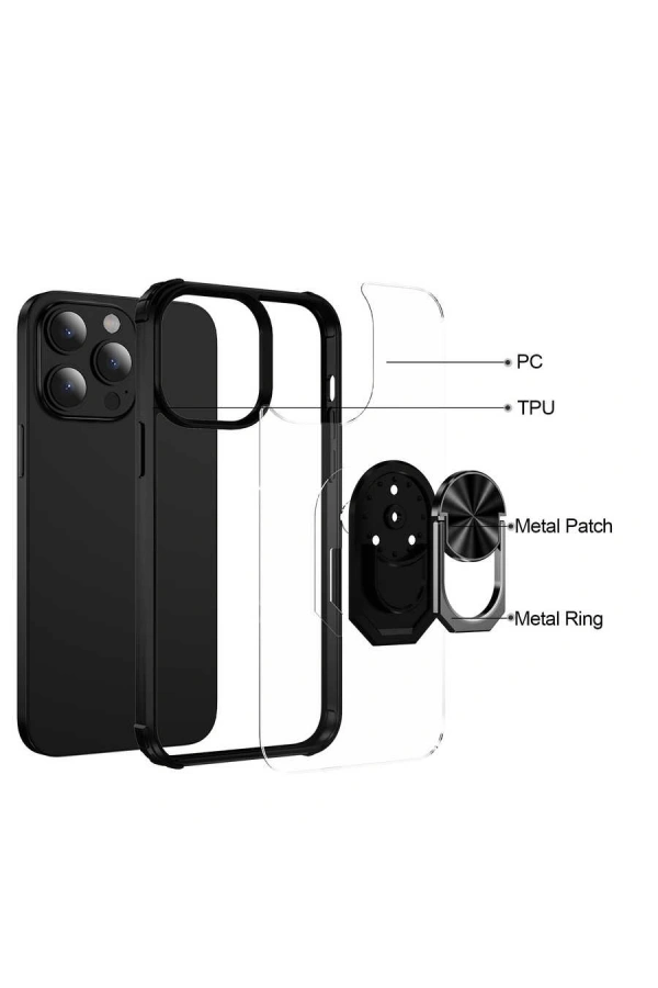 Apple iPhone 14 Pro Max Kılıf Zore Mola Kapak