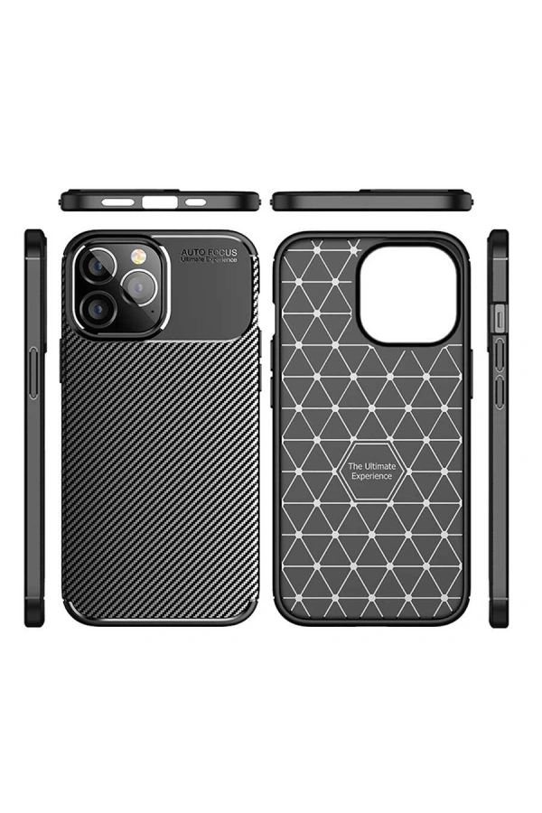 Apple iPhone 14 Pro Max Kılıf Zore Negro Silikon Kapak