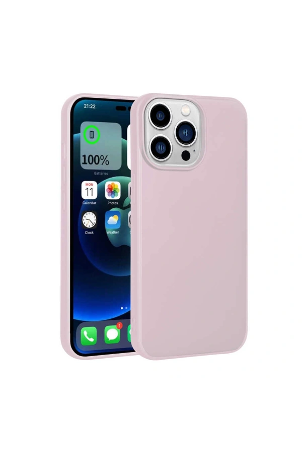 Apple iPhone 14 Pro Max Kılıf Zore Premier Silikon Kapak