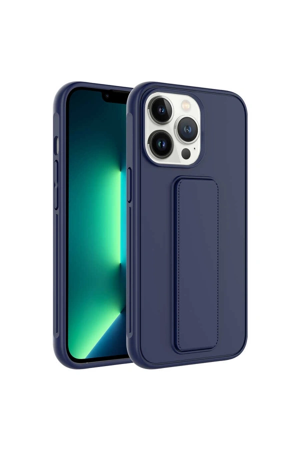 Apple iPhone 14 Pro Max Kılıf Zore Qstand Kapak