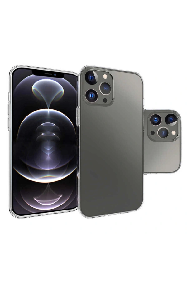 Apple iPhone 14 Pro Max Kılıf Zore Süper Silikon Kapak