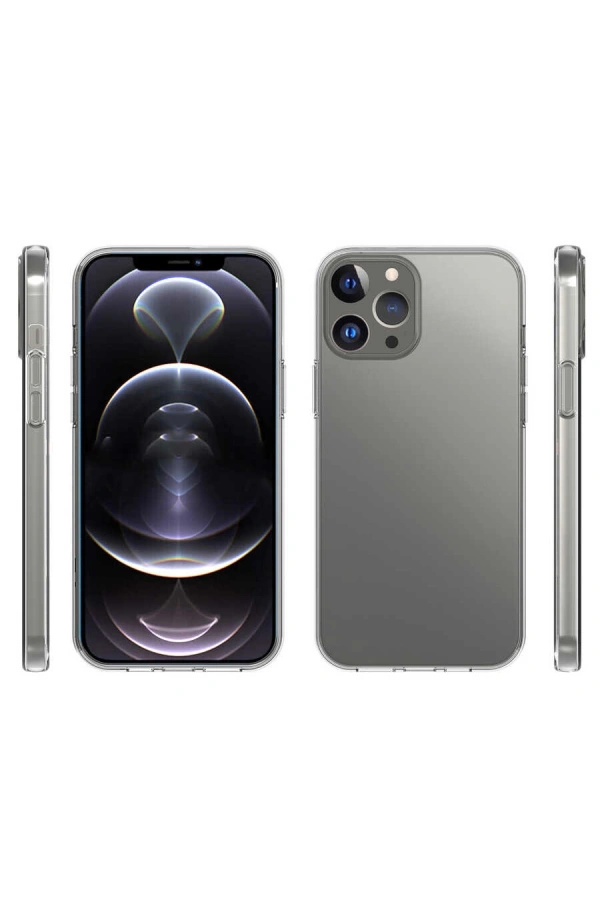 Apple iPhone 14 Pro Max Kılıf Zore Süper Silikon Kapak