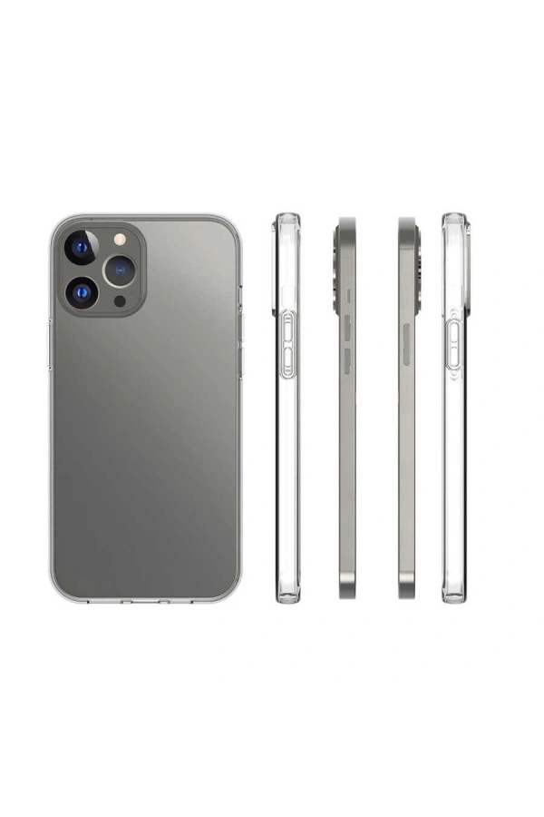 Apple iPhone 14 Pro Max Kılıf Zore Süper Silikon Kapak