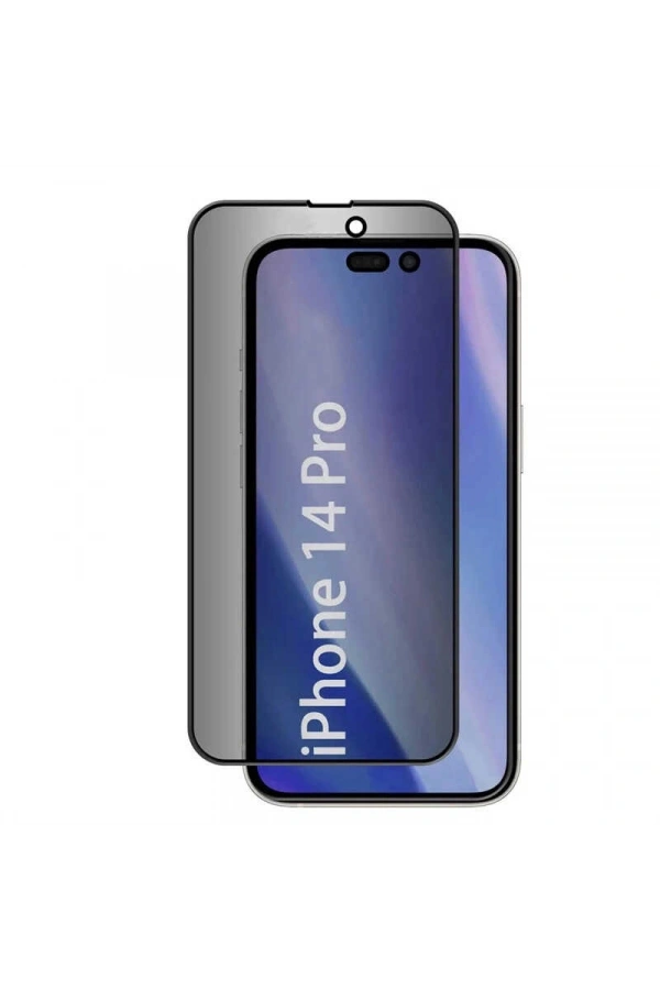 Apple iPhone 14 Pro Zore Kor Privacy Cam Ekran Koruyucu