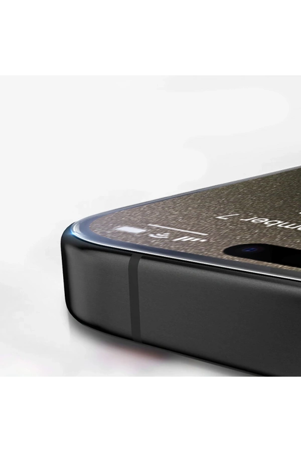 Apple iPhone 14 Zore 3D Oliv HD Temperli Cam Ekran Koruyucu + Kolay Uygulama Aparatı