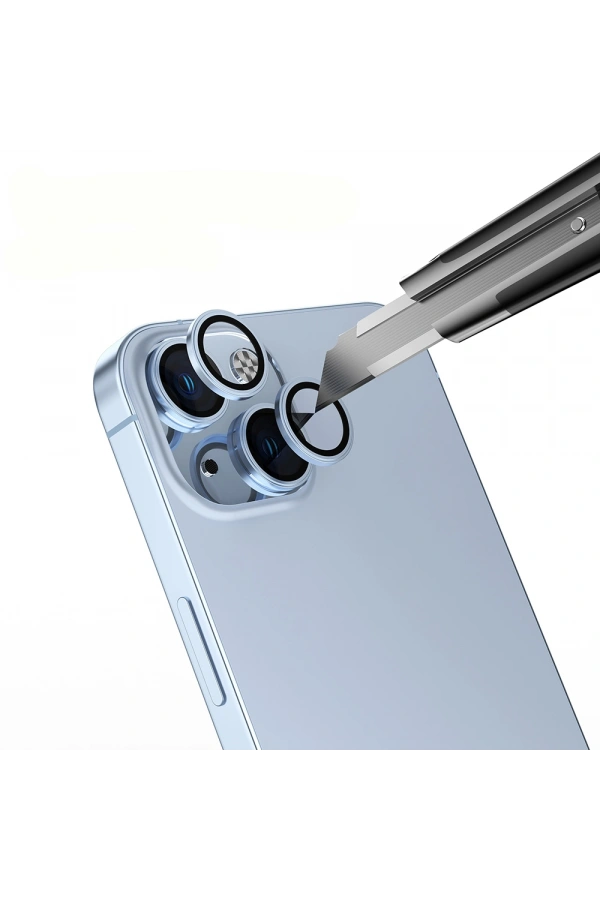 Apple iPhone 14 Zore Mikro Kamera Lens Koruyucu