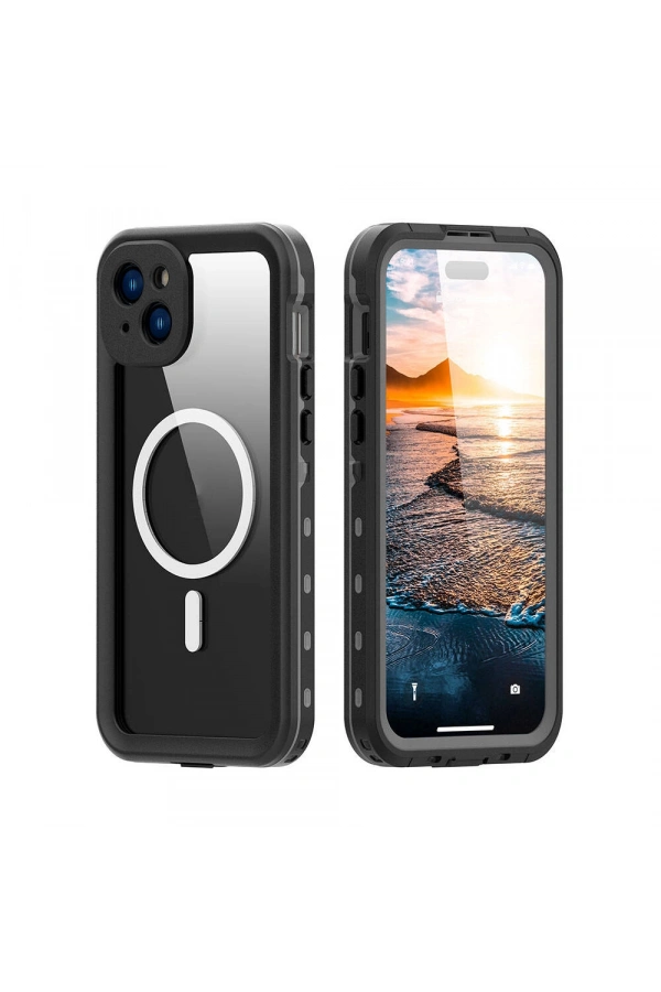 Apple iPhone 15 Kılıf 1-1 Su Geçirmez Kılıf