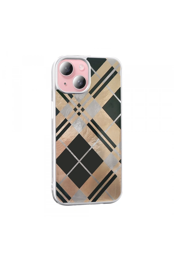 Apple iPhone 15 Kılıf Desenli Zore Mep Kapak
