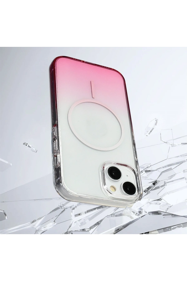 Apple iPhone 15 Kılıf M-Safe Şarj Özellikli Zore Septik Silikon Kapak