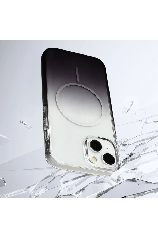 Apple iPhone 15 Kılıf M-Safe Şarj Özellikli Zore Septik Silikon Kapak