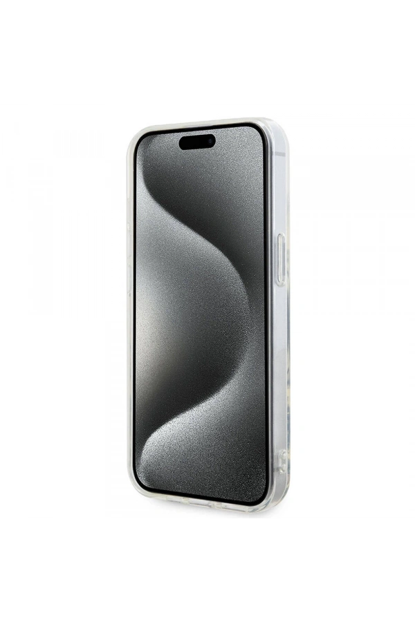 Apple iPhone 15 Kılıf U.S. Polo Assn. Orjinal Lisanslı M-safe Şarj Özellikli Transparan Tasarım Kapak