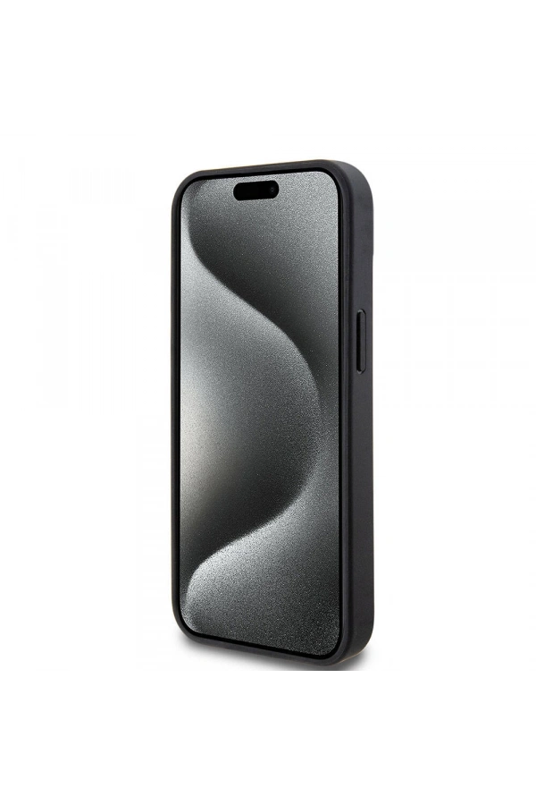 Apple iPhone 15 Kılıf U.S. Polo Assn. Orjinal Lisanslı Üç Renk Şerit Tasarımlı Baskı Logolu Kapak