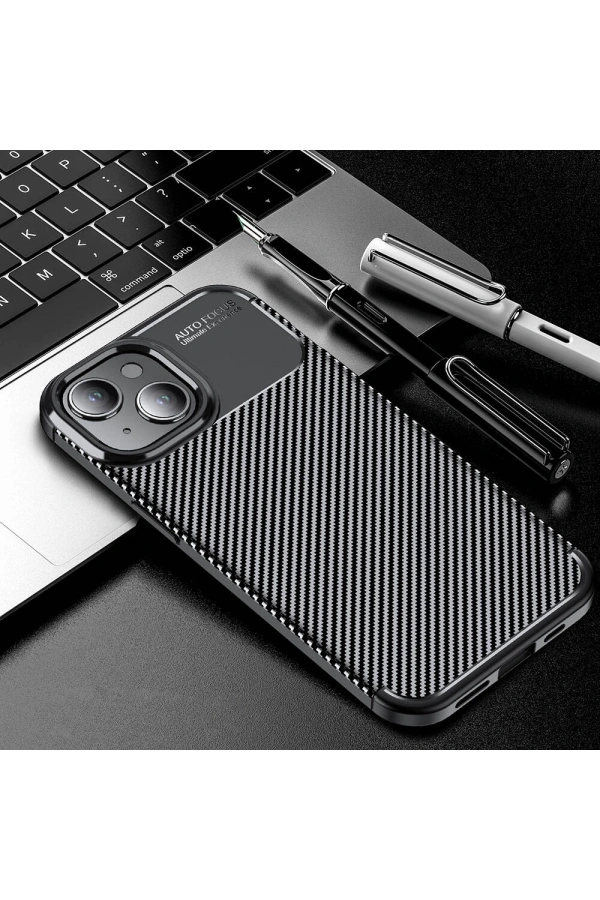 Apple iPhone 15 Kılıf Zore Negro Silikon Kapak