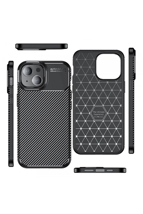 Apple iPhone 15 Kılıf Zore Negro Silikon Kapak