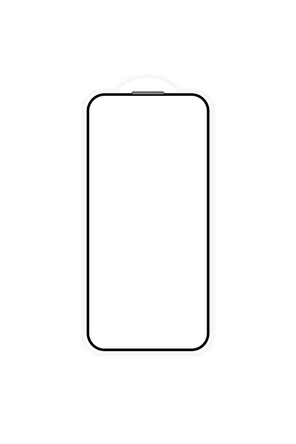 Apple iPhone 15 Plus Ahize Toz Önleyici Zore Anti-Dust Temperli Ekran Koruyucu