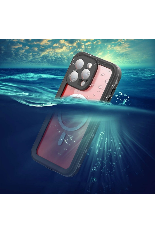 Apple iPhone 15 Pro Kılıf 1-1 Su Geçirmez Kılıf