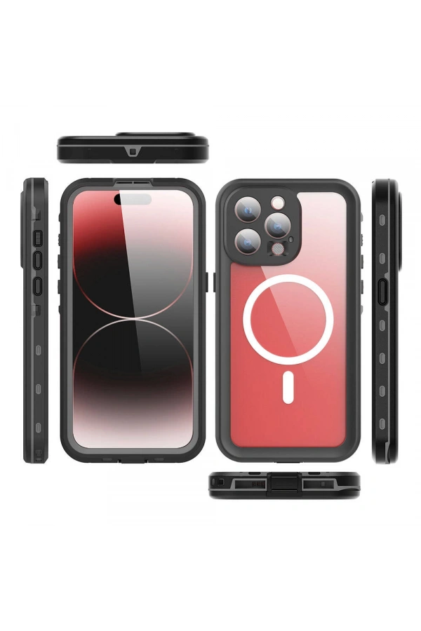 Apple iPhone 15 Pro Kılıf 1-1 Su Geçirmez Kılıf