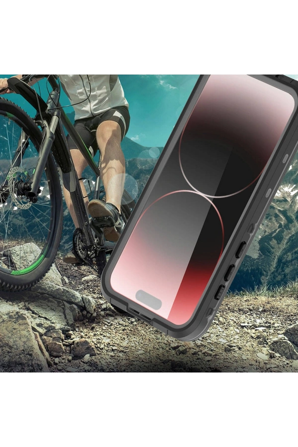 Apple iPhone 15 Pro Kılıf 1-1 Su Geçirmez Kılıf