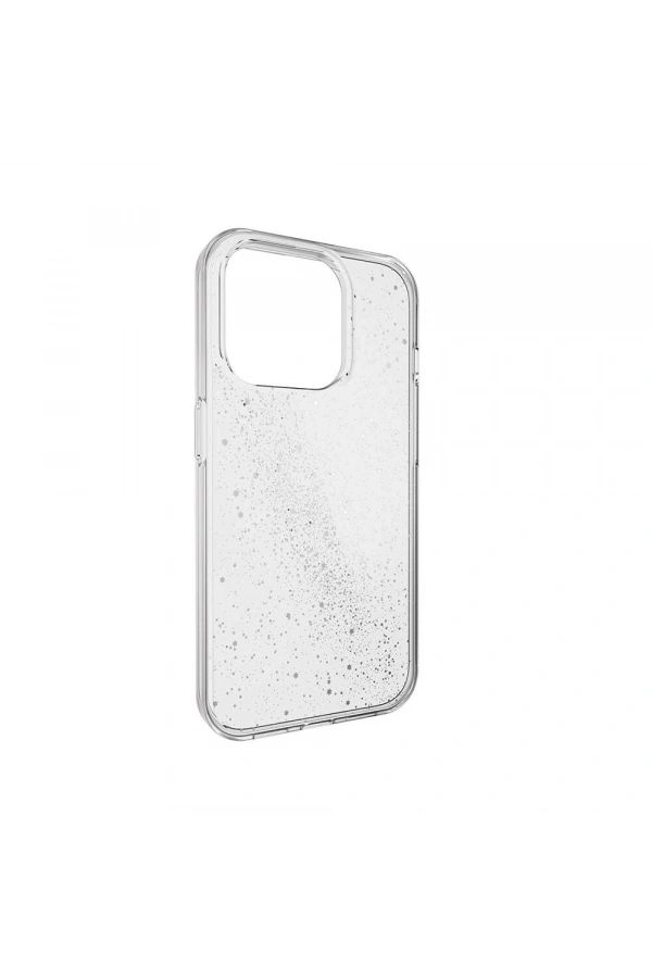 Apple iPhone 15 Pro Kılıf Çift Katmanlı IMD Baskılı Bumper Lisanslı Switcheasy Cosmos Starlight Kapak