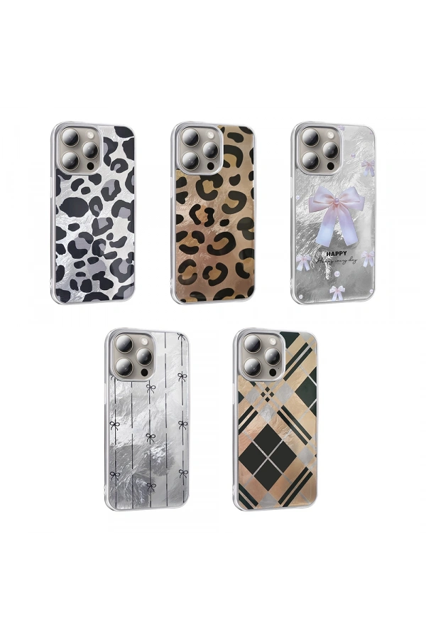 Apple iPhone 15 Pro Kılıf Desenli Zore Mep Kapak