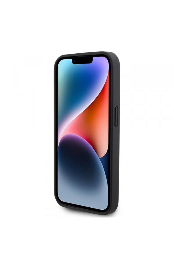 Apple iPhone 15 Pro Kılıf Ferrari Orjinal Lisanslı Deri Dikişli Arka Yüzey Metal Logo Tasarımlı Kapak