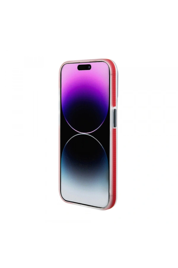 Apple iPhone 15 Pro Kılıf Ferrari Orjinal Lisanslı M-safe Şarj Özellikli Kontrast Bumper SF Ring Kapak