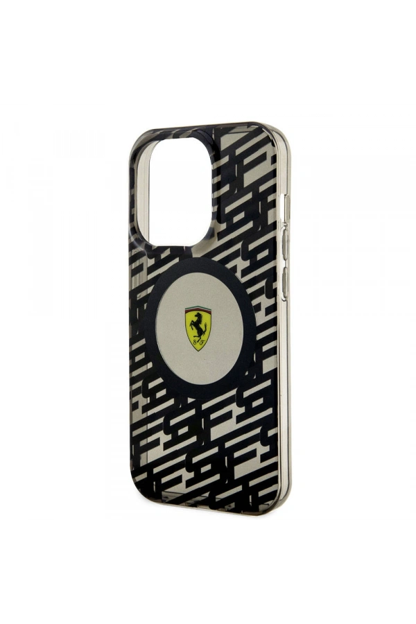 Apple iPhone 15 Pro Kılıf Ferrari Orjinal Lisanslı M-safe Şarj Özellikli Multi SF Kapak