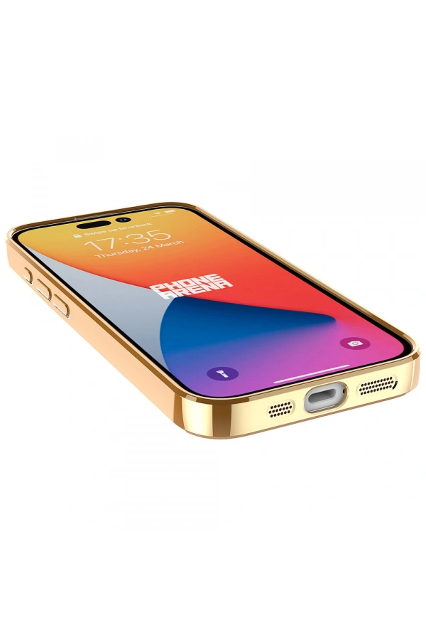 Apple iPhone 15 Pro Kılıf M-safe Wireless Şarj Özellikli Zore Setro Silikon