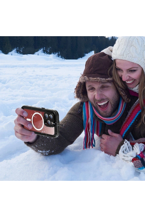 Apple iPhone 15 Pro Max Kılıf 1-1 Su Geçirmez Kılıf