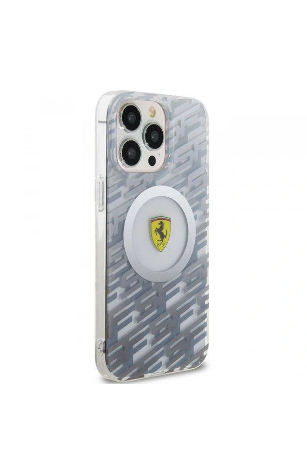Apple iPhone 15 Pro Max Kılıf Ferrari Orjinal Lisanslı M-safe Şarj Özellikli Multi SF Kapak
